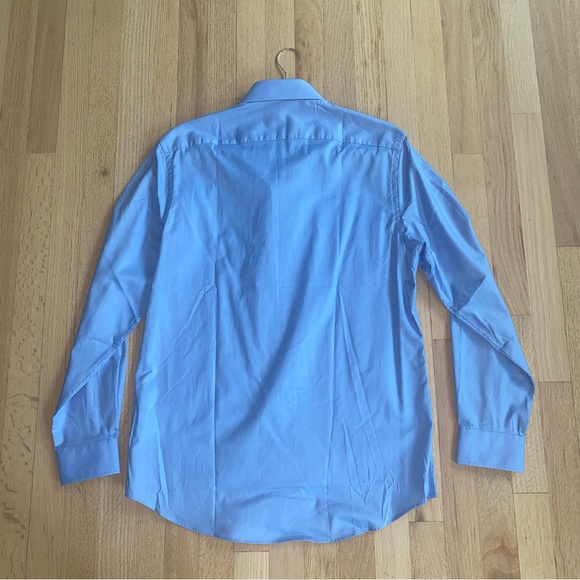 Tommy Hilfiger Slim Fit Blue Dress Shirt - Picture 2 of 4